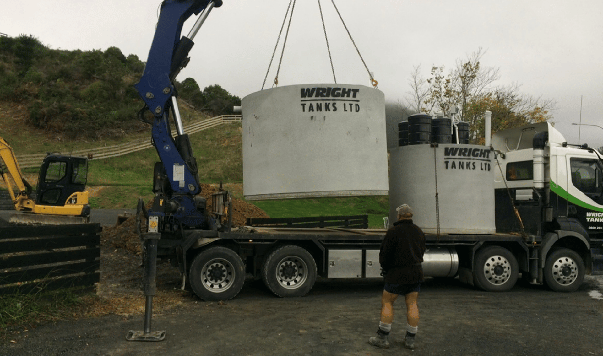 Septic and Water Tank Installation