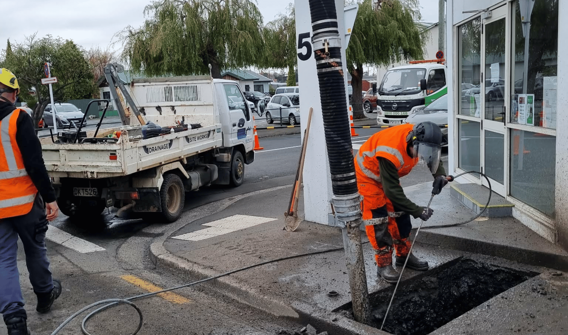 Drain unblocking and CCTV